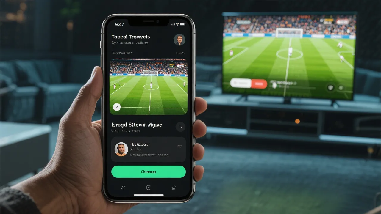 意甲直播界面示意